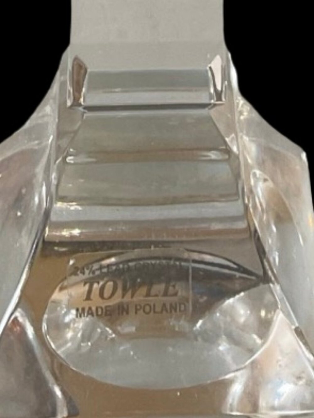 Crystal Taper Candleholder - Picture 3 of 3